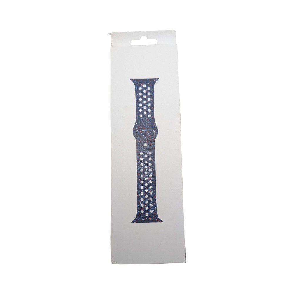21-M Apple Watch 46mm Blue Ribbon Nike Sport Band M/L *Missing Magnet* Pictures